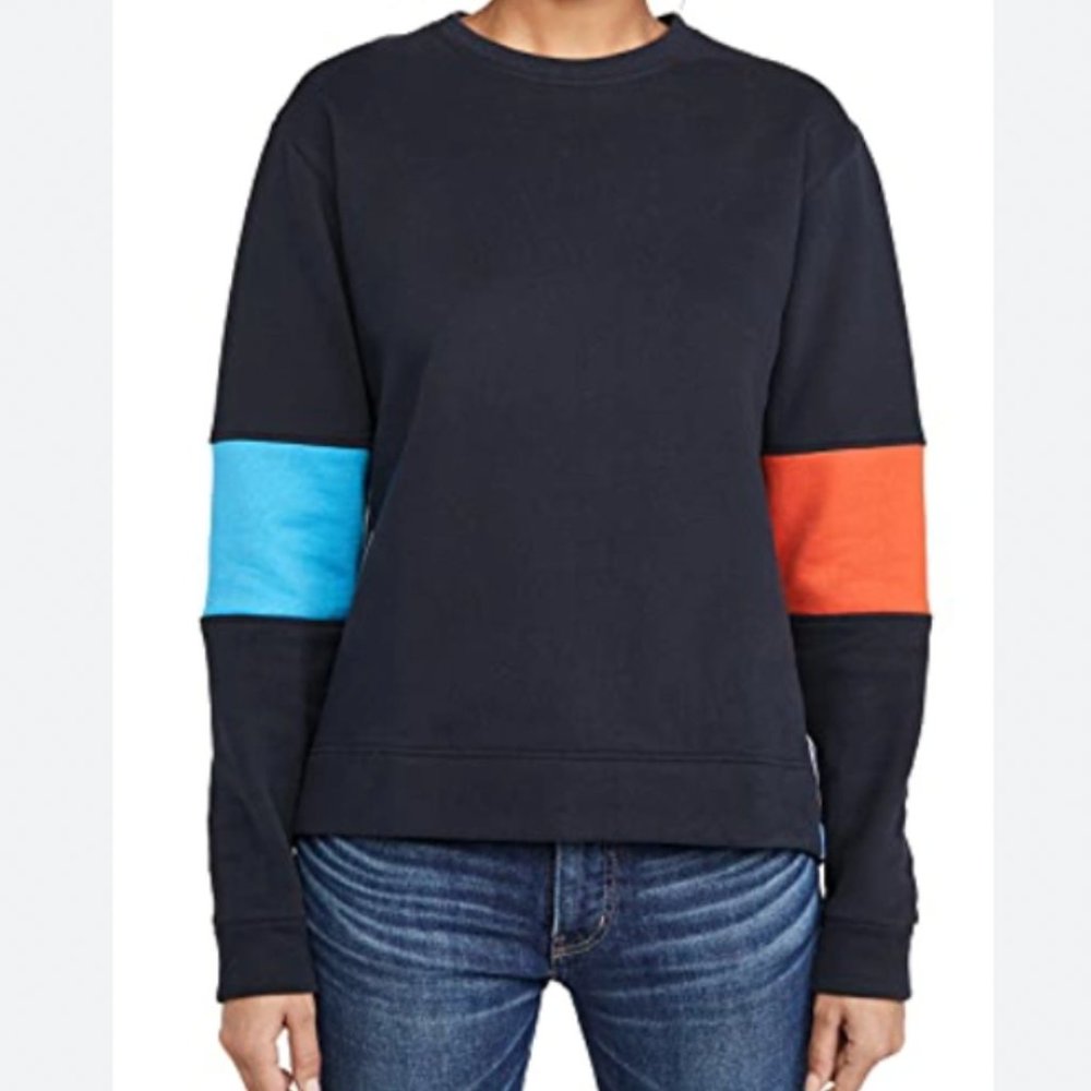 LAST CHANCE! KULE The Katie Sweatshirt in Navy | Size XS
